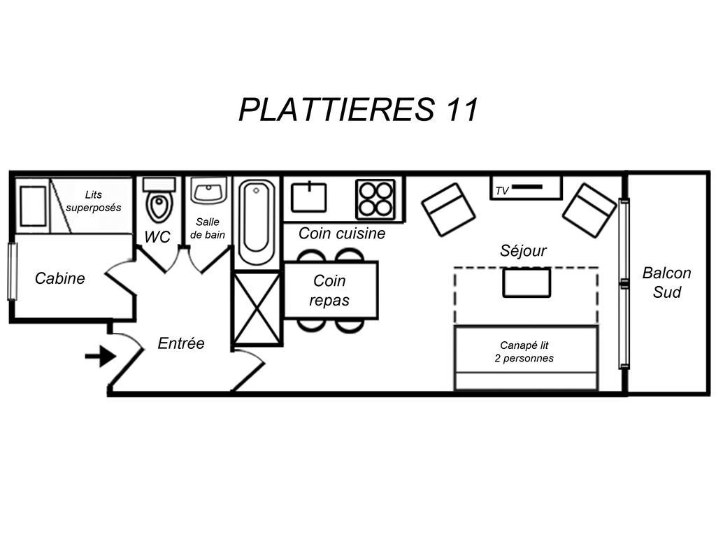 Residence Plattieres Méribel Zewnętrze zdjęcie